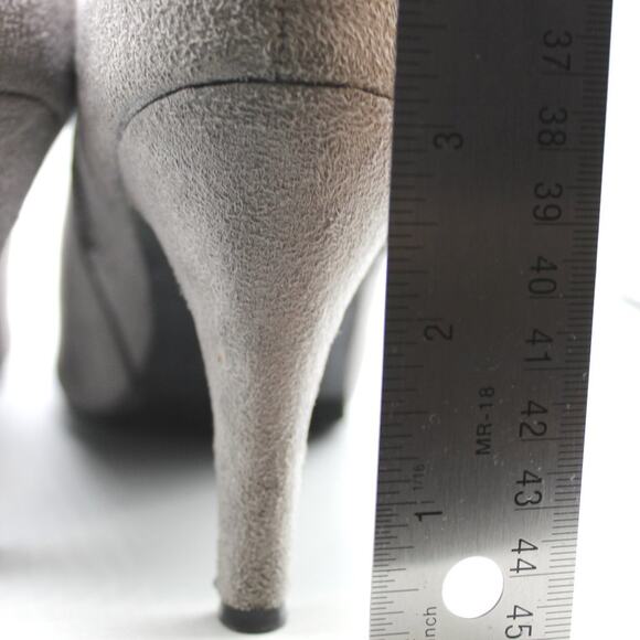 Dexflex Comfort Gray Heel Ankle Booties Size 7 - Picture 5 of 11